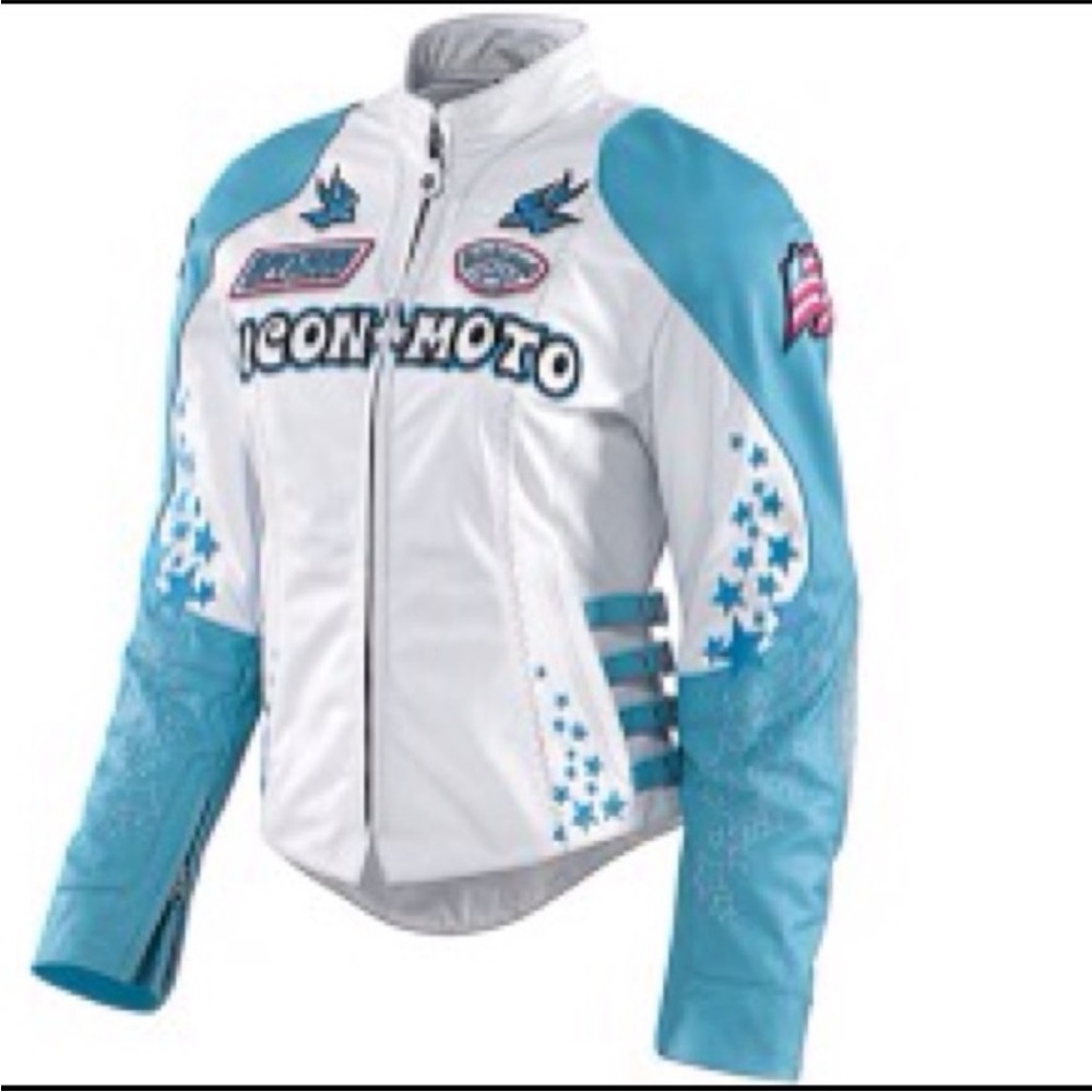 ISO ICON Womens Bombshell Go-go Motorcycle Jacket XS
